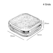 travel mini portable pill box, view 3 - MRSLM