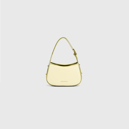 Small vintage leather hobo bag, view 5 - MRSLM