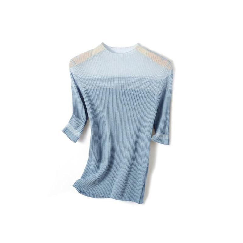 half sleeve knitted top, view 11 - MRSLM