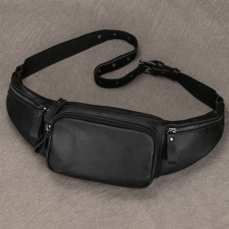 men's leather phone bag, view 9 - MRSLM