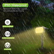 outdoor solar landscape spotlights, view 7 - MRSLM