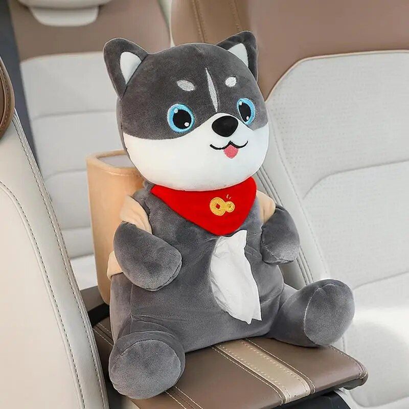 Animal car tissue and trash holder, view 12 - MRSLM