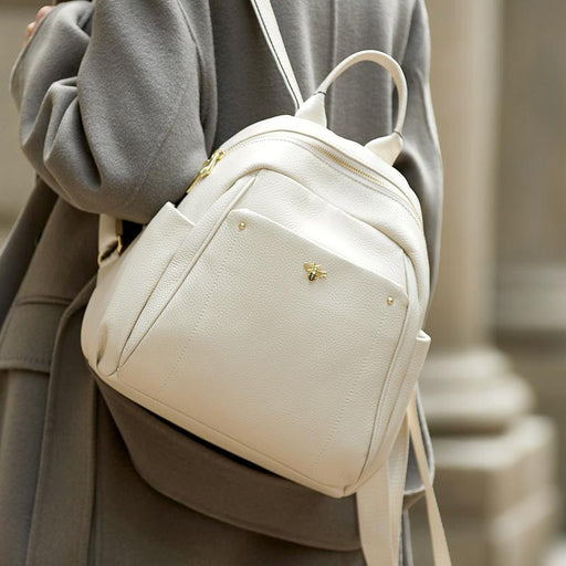 genuine leather backpack - MRSLM