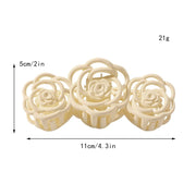 elegant rose hair claw, view 11 - MRSLM