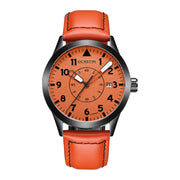 Men's automatic mechanical leather watch, view 4 - MRSLM