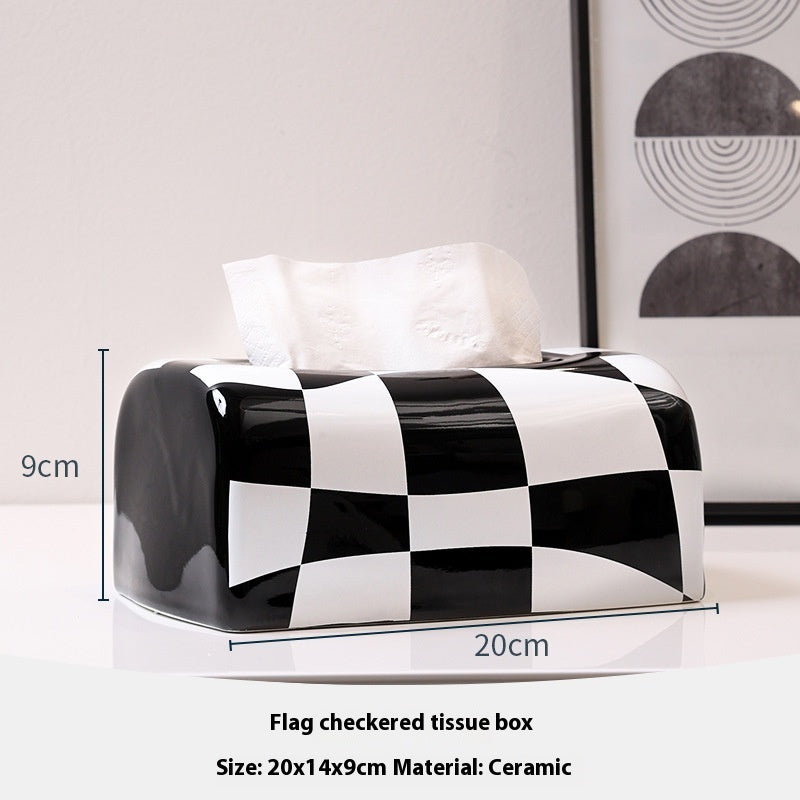 cream style chessboard decor, view 7 - MRSLM