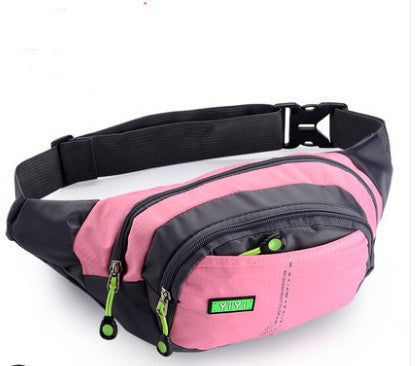 Waterproof Canvas Multi-pocket Phone Chest Bag
