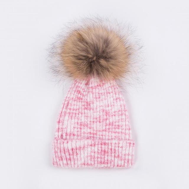 pompom beanie hat - MRSLM