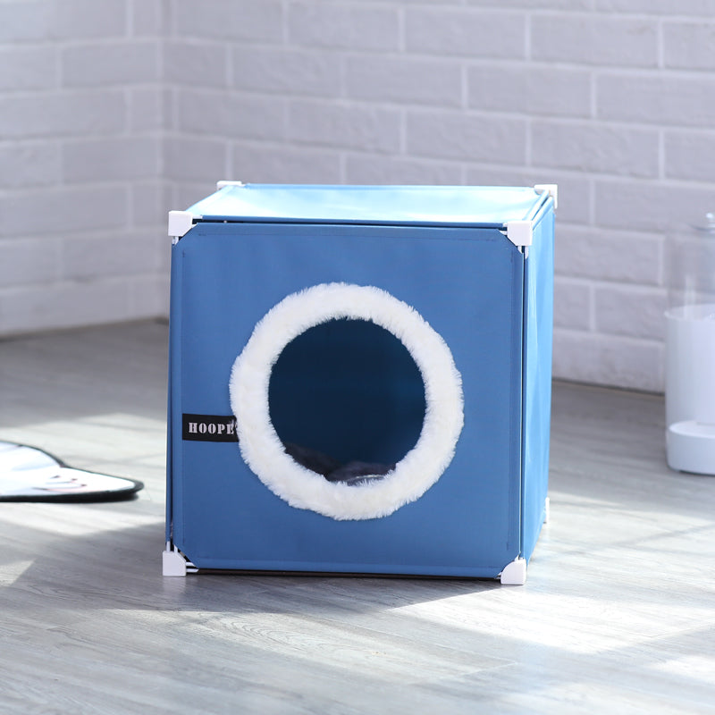 Removable pet bed and double cat house, view 7 - MRSLM