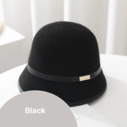 Unisex wool bucket hat with belt, view 6 - MRSLM
