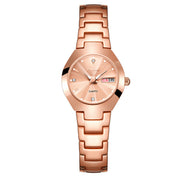 women's stainless steel quartz watch, view 2 - MRSLM