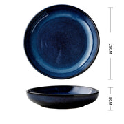 ceramic deep dinner plate, view 6 - MRSLM