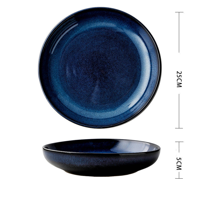 ceramic deep dinner plate, view 6 - MRSLM