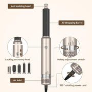5-in-1 detachable hair dryer brush and volumizer, view 4 - MRSLM