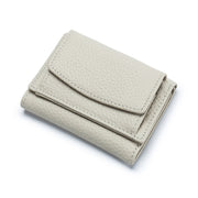 leather mini short wallet for women, view 15 - MRSLM