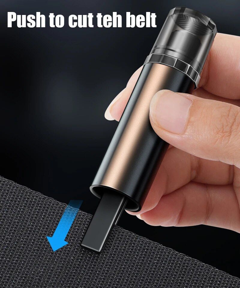 2-in-1 car safety hammer, view 8 - MRSLM