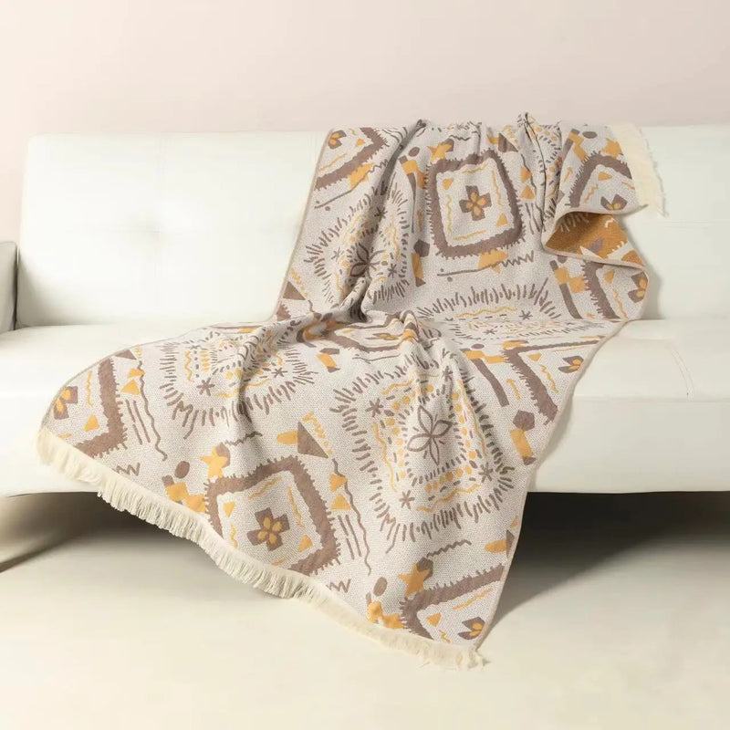 boho bath towel, view 5 - MRSLM