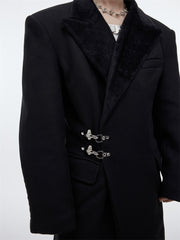 men's long over-the-knee coat, view 6 - MRSLM