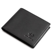 genuine leather bifold wallet, view 2 - MRSLM