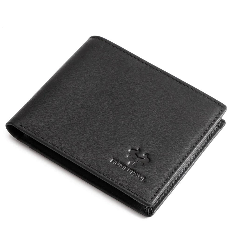 genuine leather bifold wallet, view 2 - MRSLM