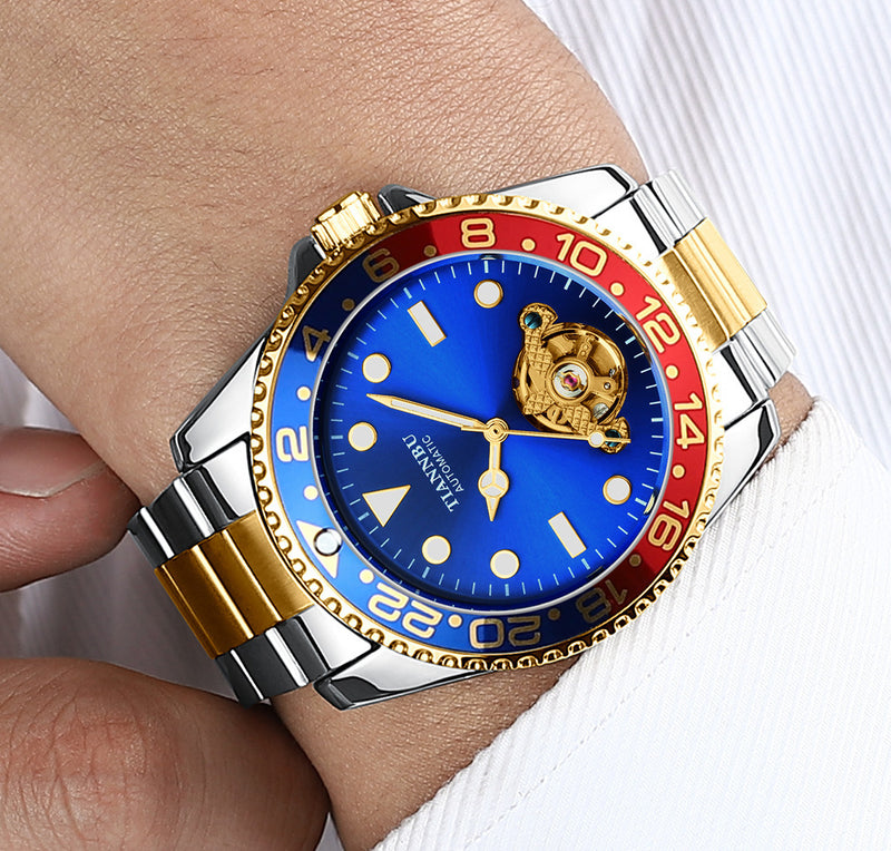 men's automatic mechanical watch, view 2 - MRSLM