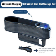 seat gap organizer with charging, view 2 - MRSLM