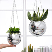Disco ball hanging planter, view 8 - MRSLM