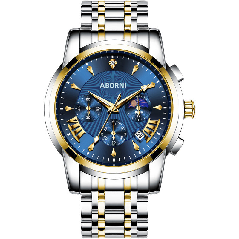 men's sports quartz watch, view 2 - MRSLM
