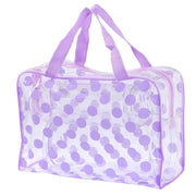 PVC transparent waterproof makeup bag, view 3 - MRSLM