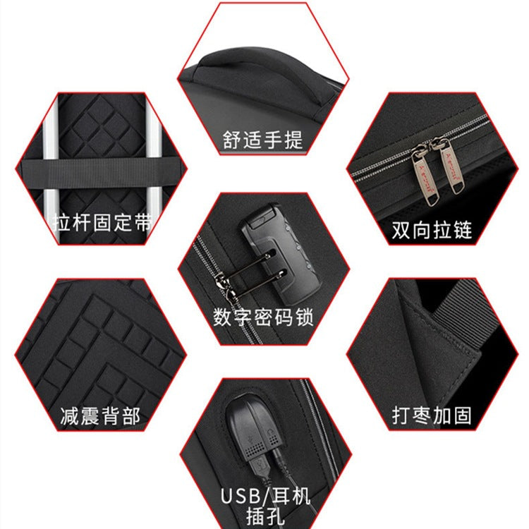 men's multi-function backpack, view 5 - MRSLM