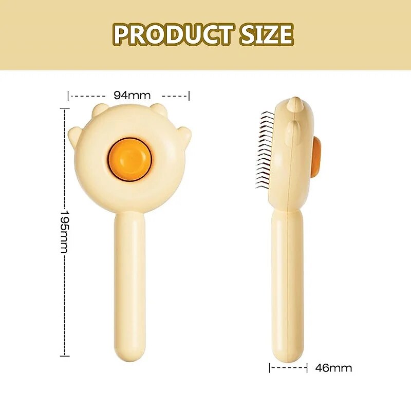 pet grooming brush, view 11 - MRSLM