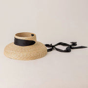 wide brim summer beach straw hat, view 5 - MRSLM