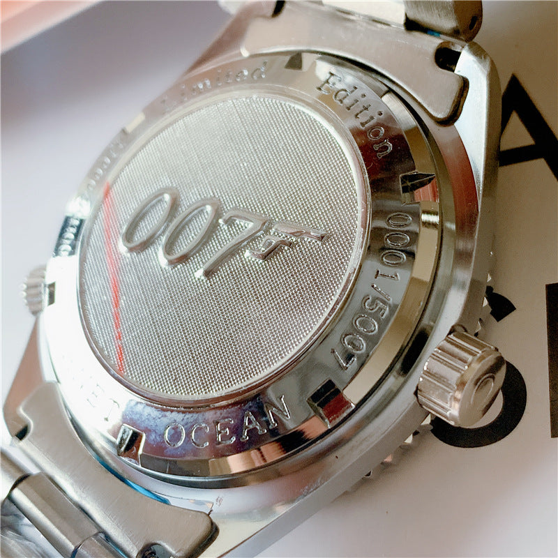 men's business luminous calendar watch, view 7 - MRSLM
