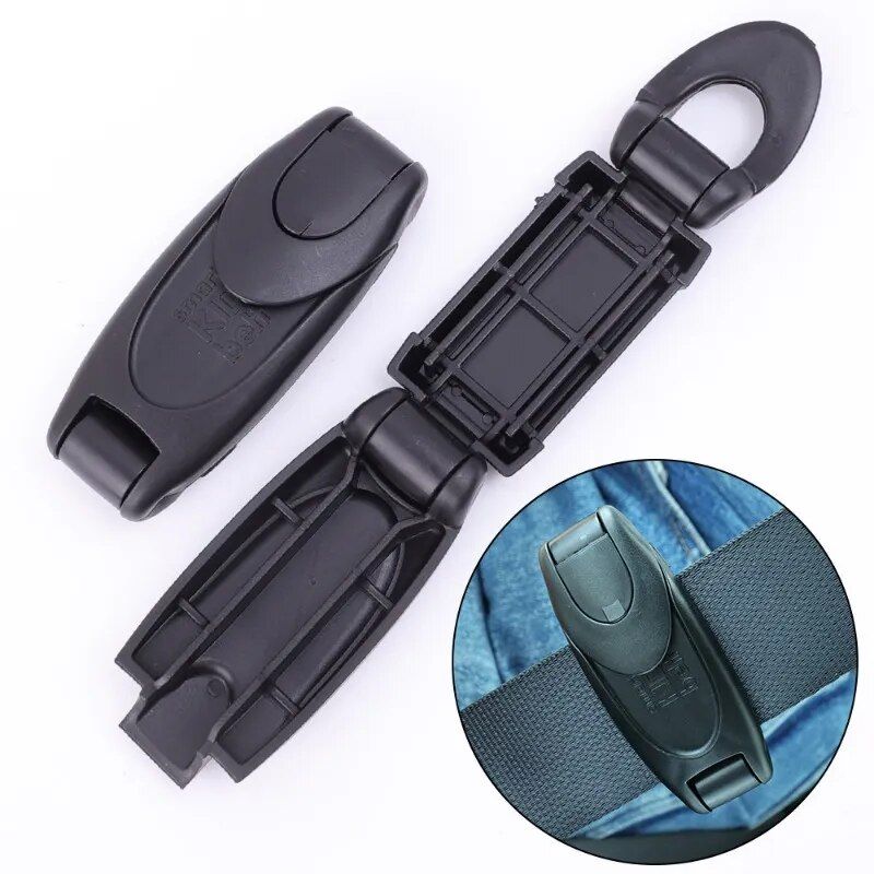 Car seat belt adjuster clip, view 8 - MRSLM