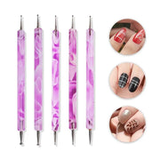 5 pcs nail art dotting pen set, view 7 - MRSLM