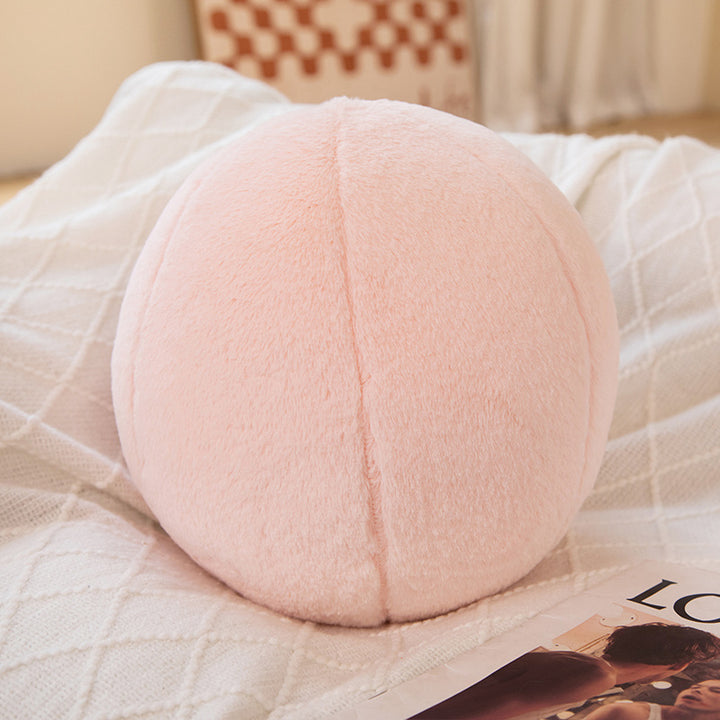 Cute Furry Ball Plush Toy Pillow