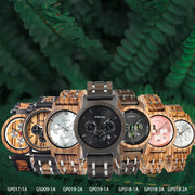 business wood case watch - MRSLM