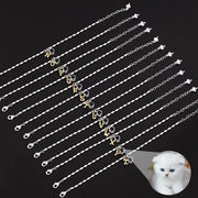 letter bubble bracelet, view 2 - MRSLM