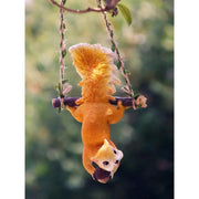 resin squirrel and monkey swing ornaments, view 5 - MRSLM