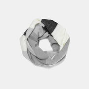 Oversized plaid faux cashmere scarf, view 4 - MRSLM