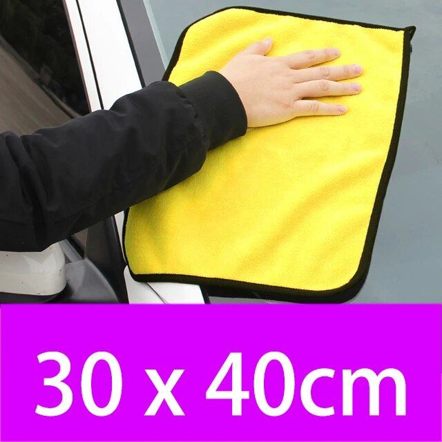 microfiber car wash towel, view 3 - MRSLM