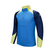 men's half-zip quilted sports pullover, view 6 - MRSLM