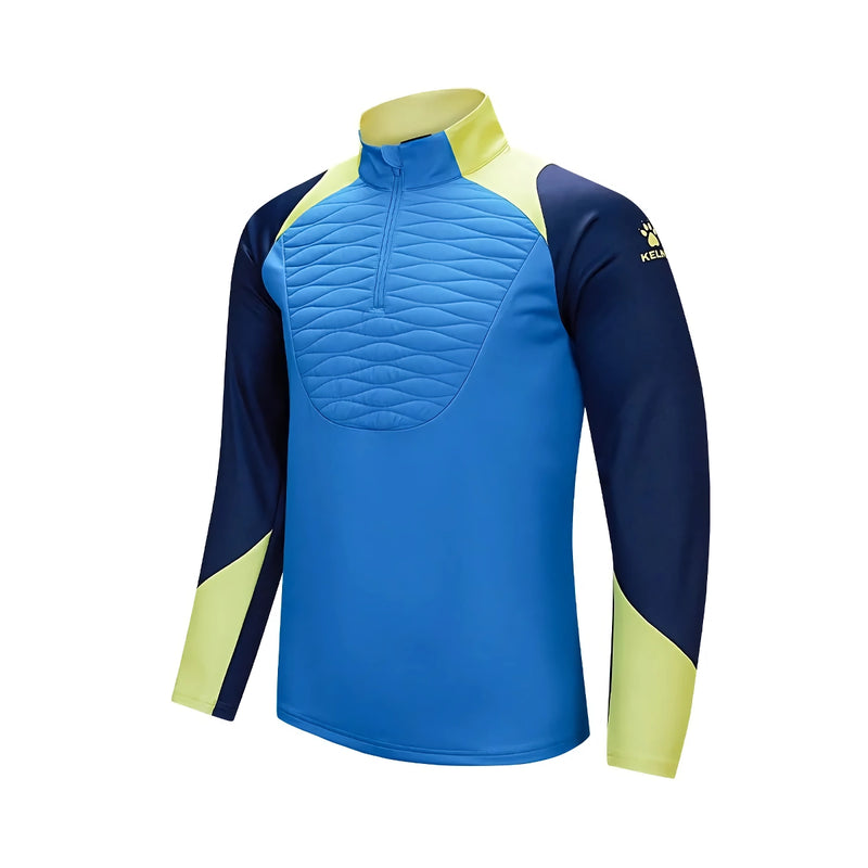 men's half-zip quilted sports pullover, view 6 - MRSLM