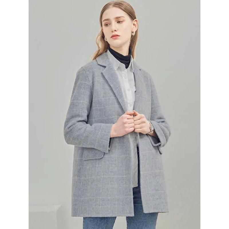 Wool blend winter coat, view 21 - MRSLM