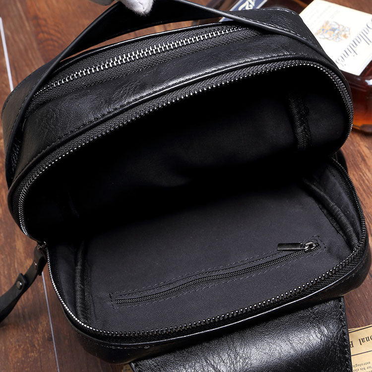 Men's casual chest crossbody bag, view 3 - MRSLM