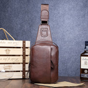 Men's casual chest crossbody bag, view 5 - MRSLM