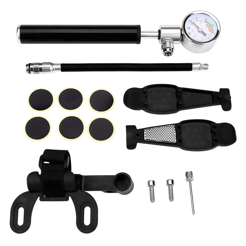 Portable high-pressure mini bike pump, view 6 - MRSLM