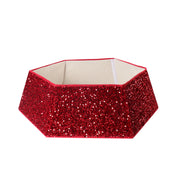 sequin Christmas tree skirt, view 8 - MRSLM