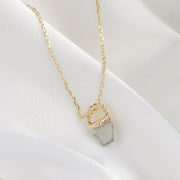 simple 925 silver geometric pendant, view 3 - MRSLM