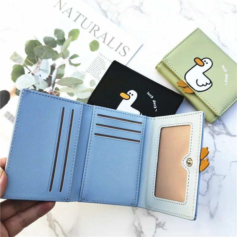 duck themed mini wallet, view 8 - MRSLM